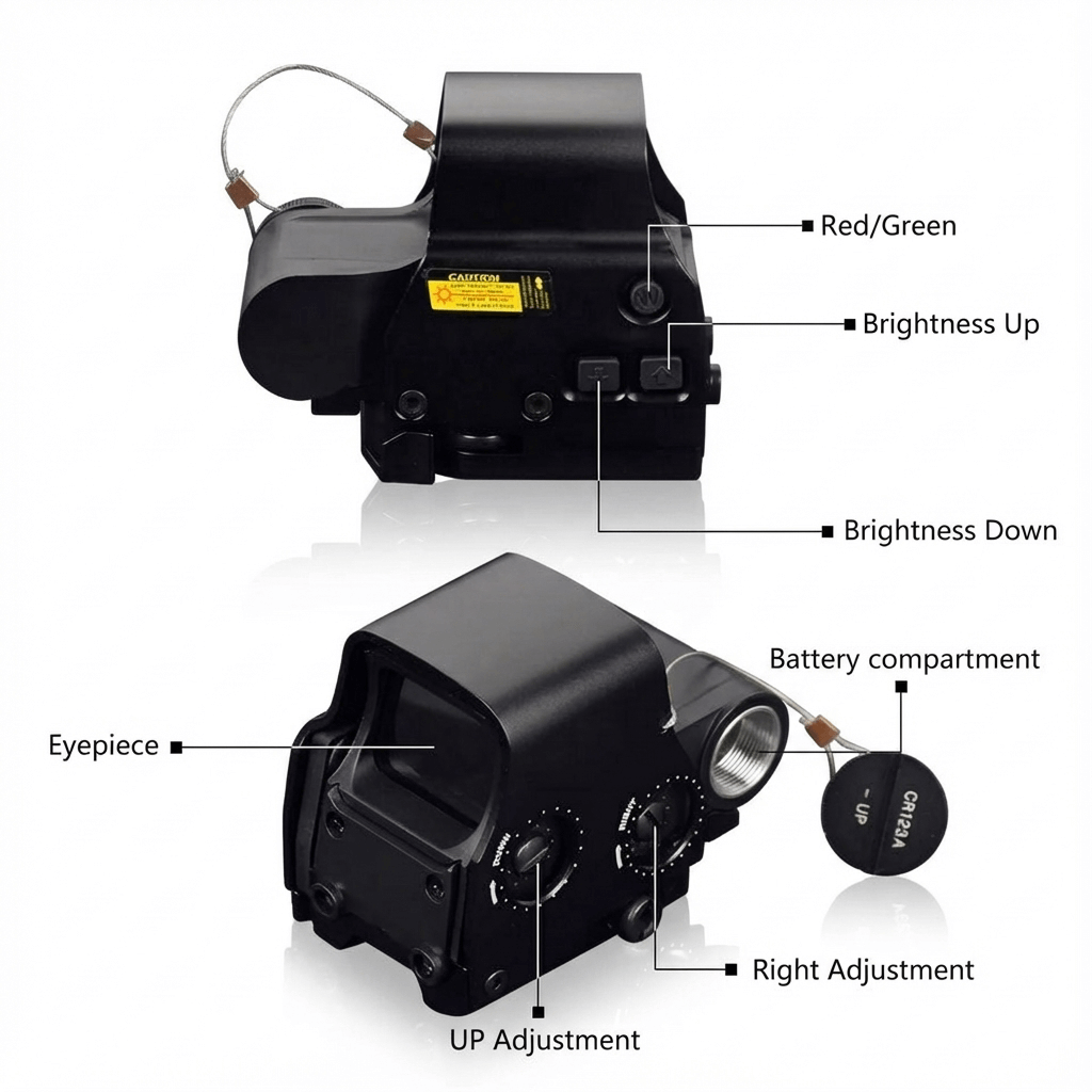 Aluminum Holographic 588 Sight - UnitNine -