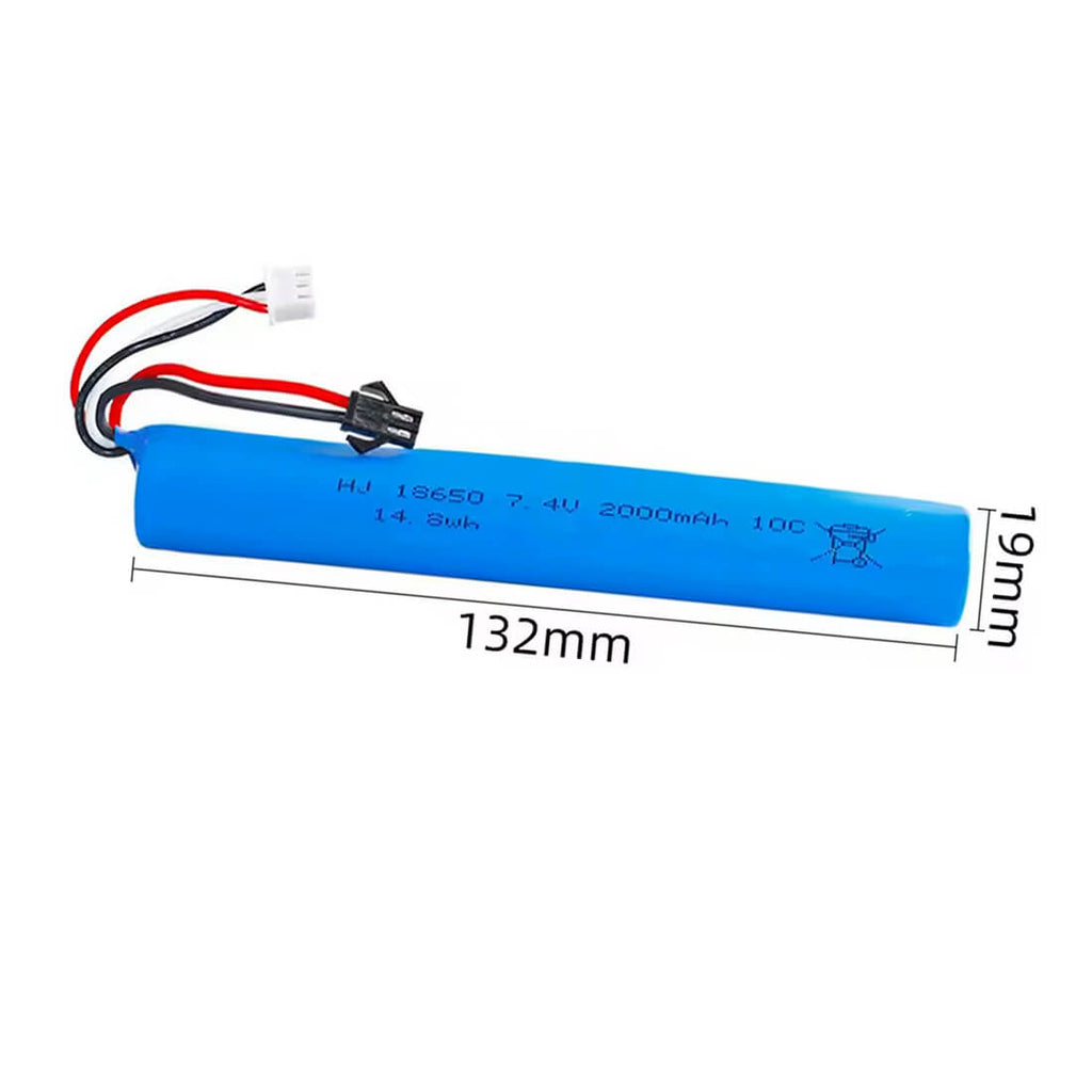 Rechargeable Battery 7.4v 2000mAh - UnitNine -